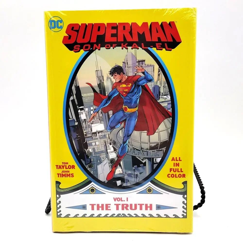 Hardcover Graphic Novel Lot Superman Son of Kal-El Justice League Doomsday Clock